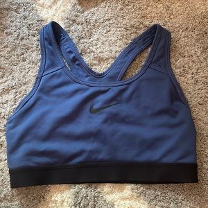 Blue Nike Sports Bra